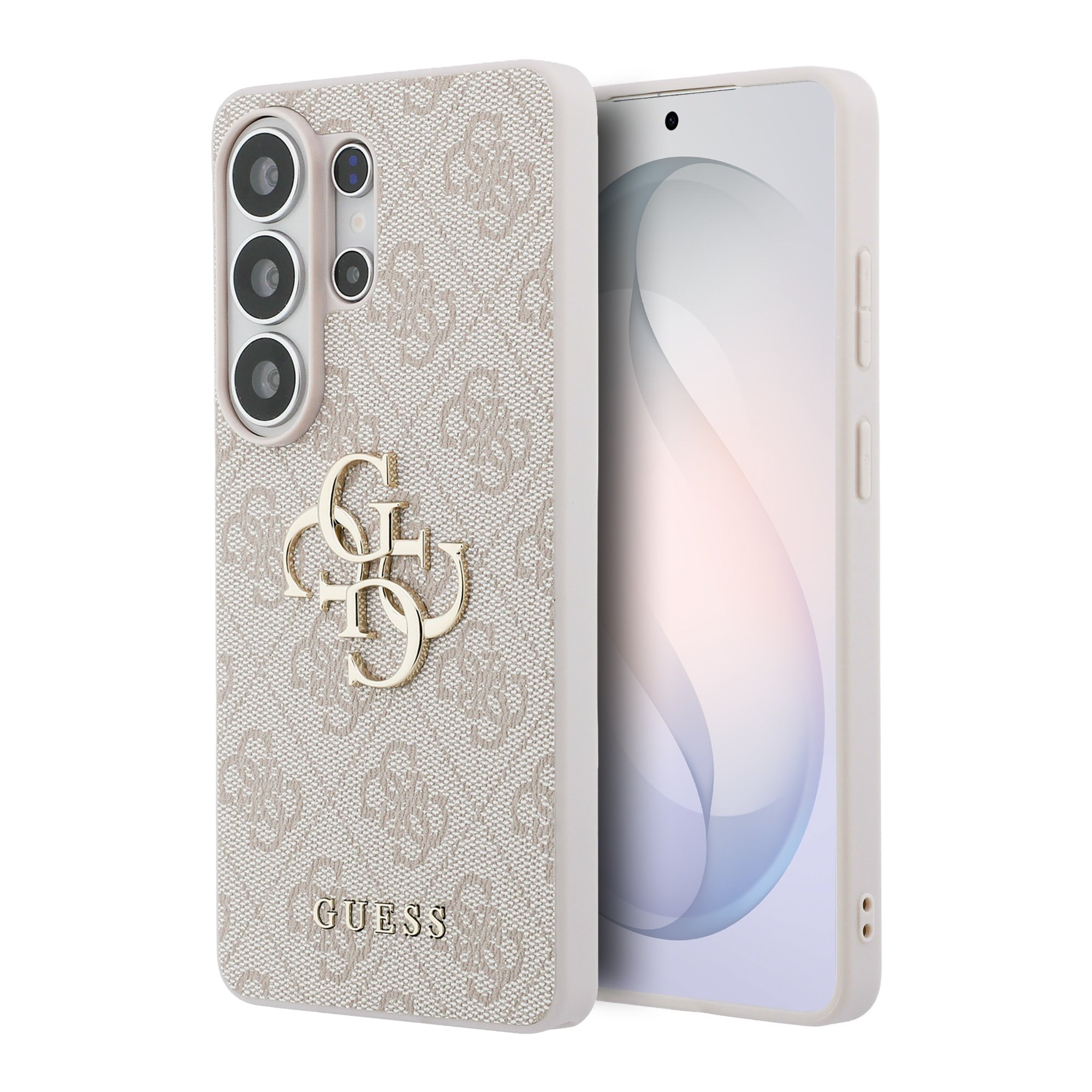 GUESS Калъф Samsung S26 Ultra, PU 4G Metal Logo /розов/ - GUHCS26L4GMGPI