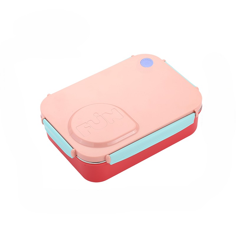 Кутия за храна Lunch box, /розов/ - #2656