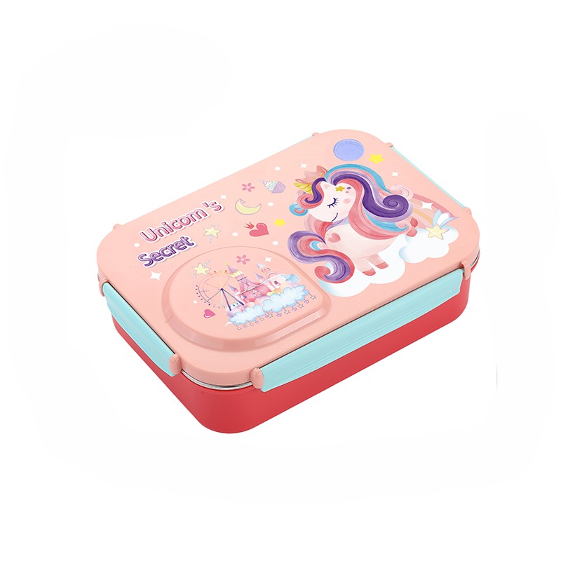 Кутия за храна Lunch box, /розов/ - #2659