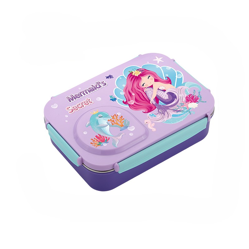 Кутия за храна Lunch box, /лилав/ - #2659