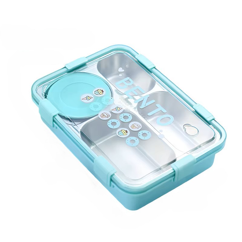 Кутия за храна Lunch box, /светлосин/ - #7092