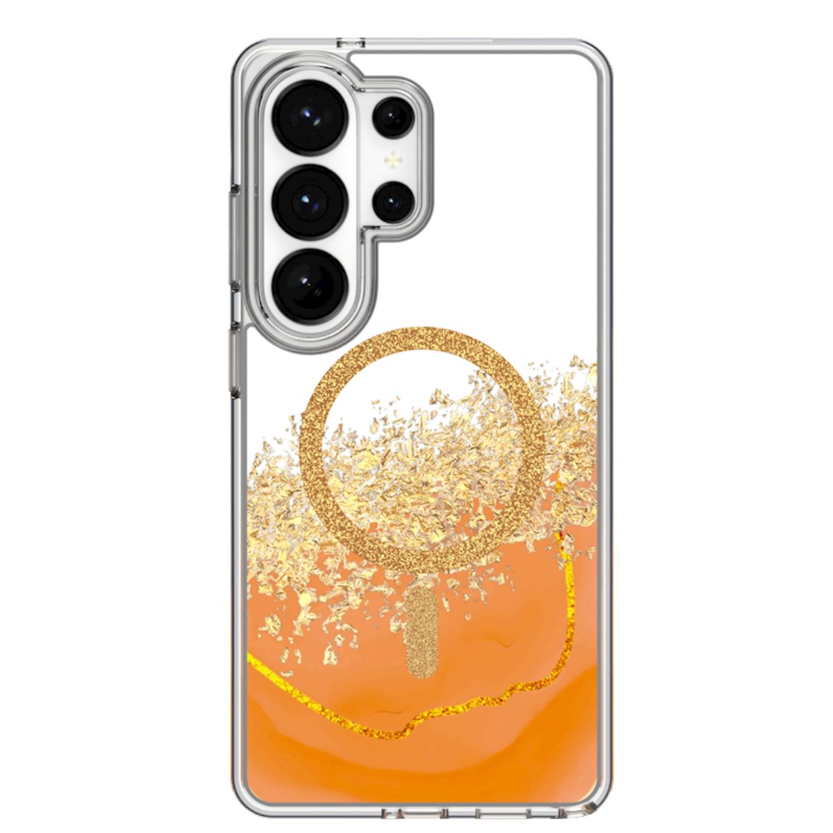 Калъф KARAT MagSafe Samsung S24/S25 /amber marble/