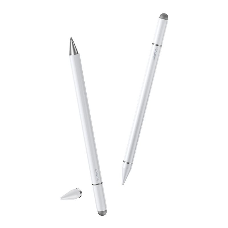 BASEUS Digital Capacitor Pen/Stylus 3in1 Smooth Writing III Passive non-magnetic /бял/ - P80080804213-00