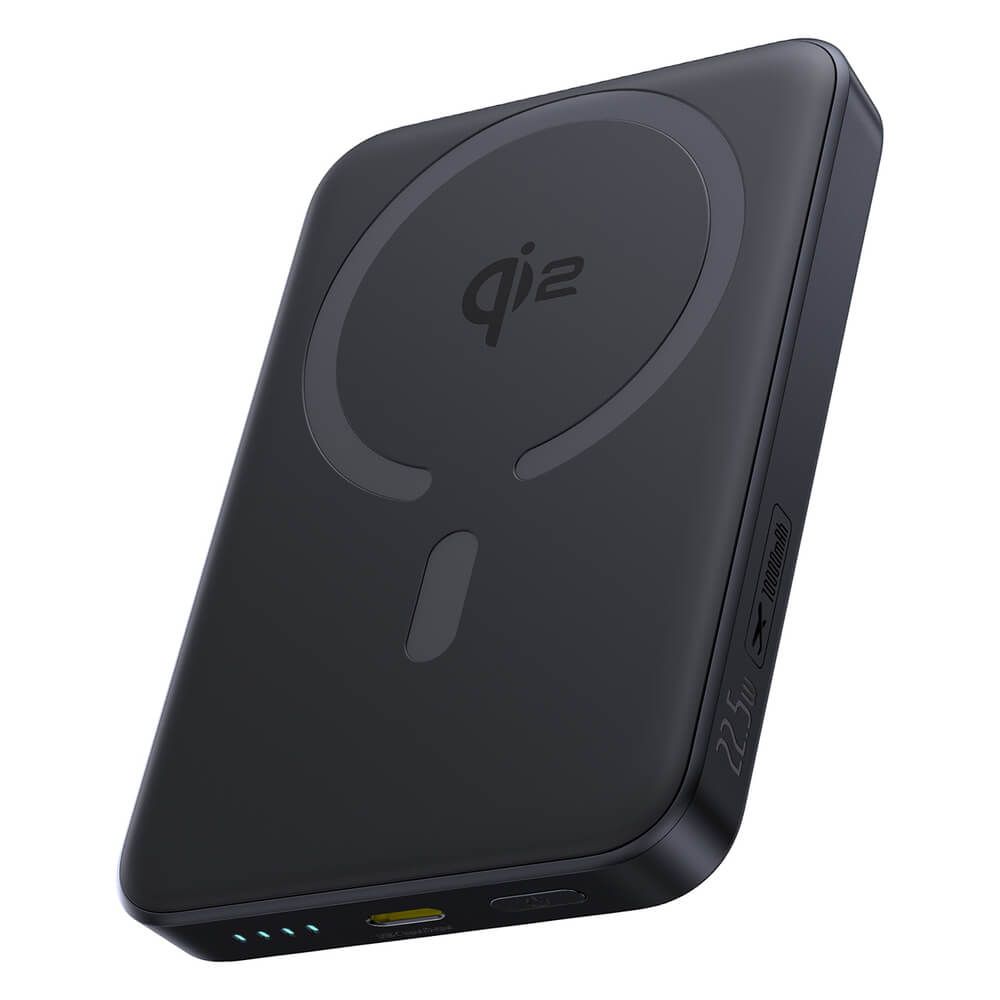 BASEUS Power Bank 10000 mAh, 22.5W, Magnetic Qi2 EnerFill FM12 /черен/ - E0028500