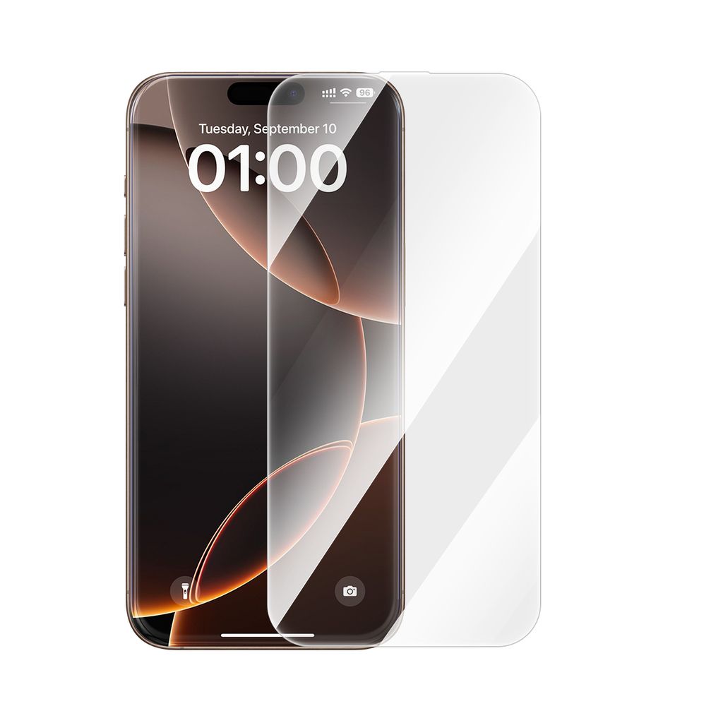 BASEUS Tempered Glass Full-View Blue Light Blocking Apple iPhone 17 Pro Max, Easy-fix/ 2pcs. - P0049902
