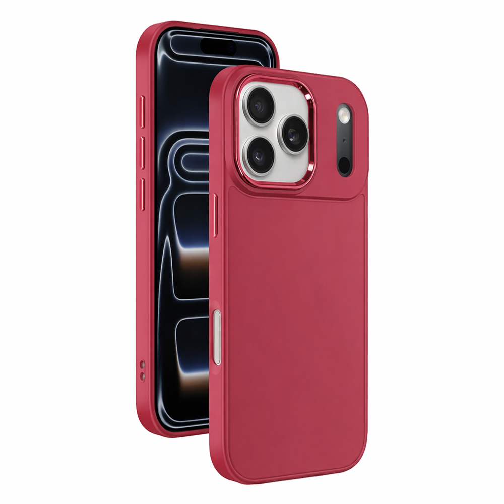 Калъф Nova Edge Apple iPhone 17 /червен/