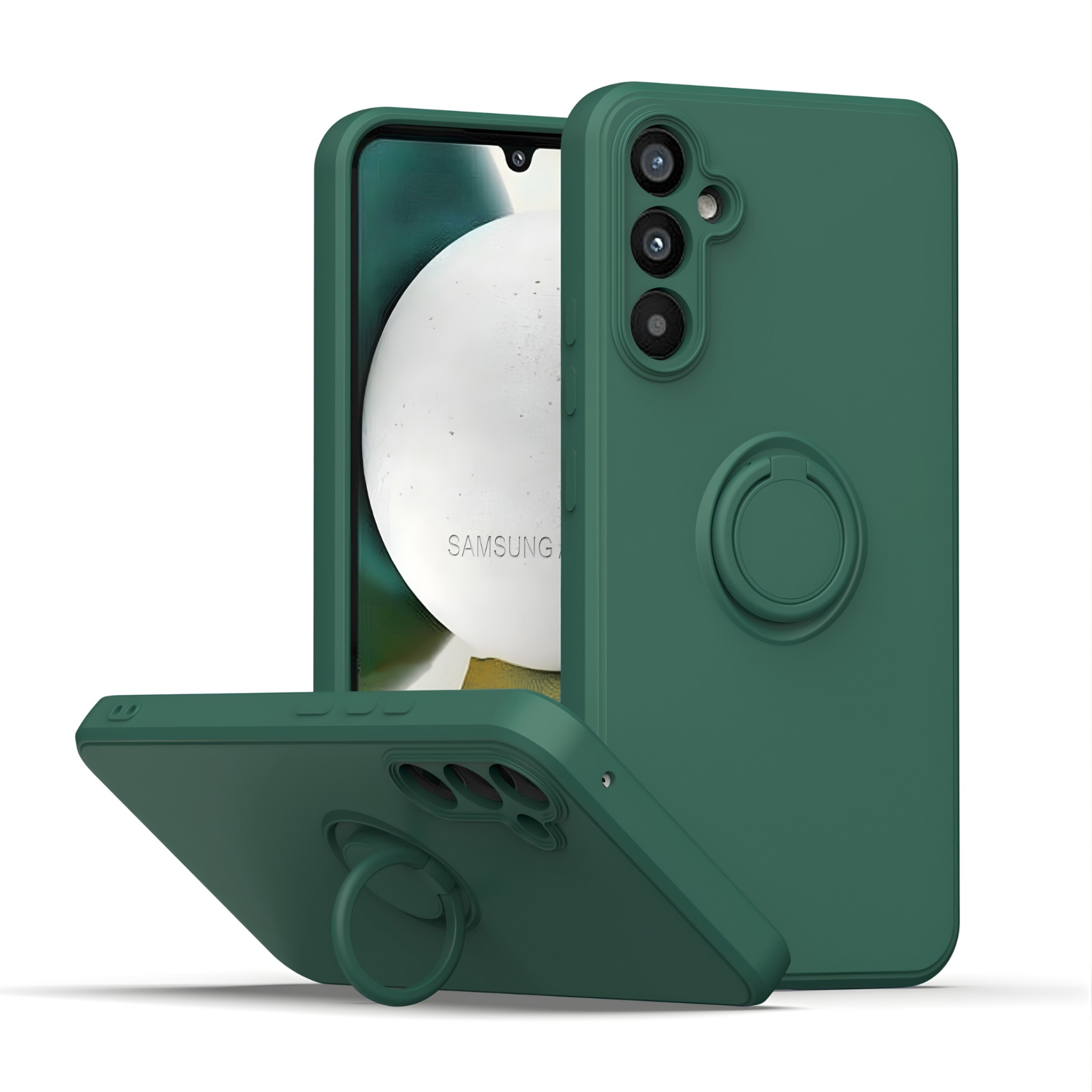 Калъф RING Silicone Xiaomi RedMi Note 15 Pro 5G /зелен/