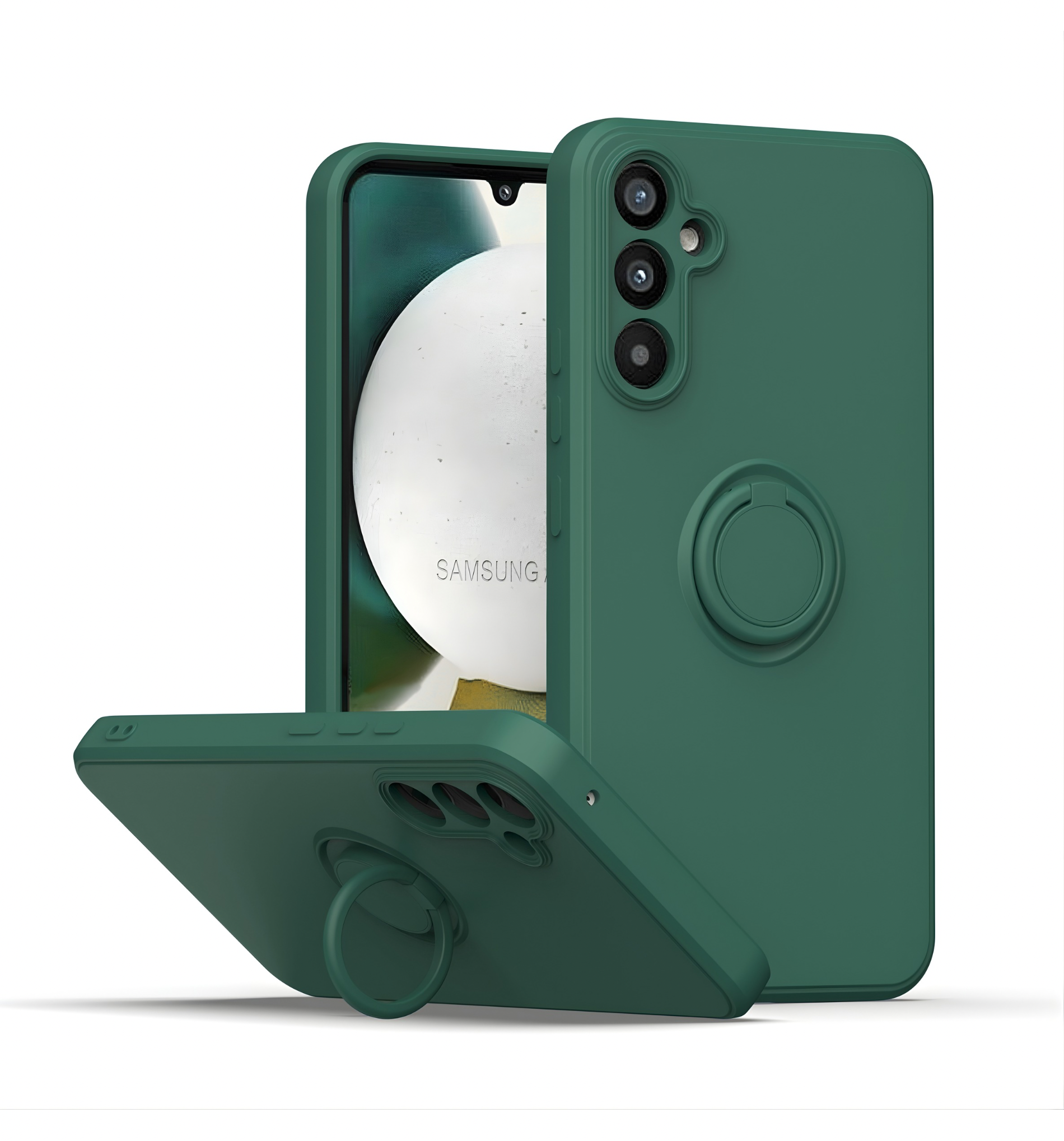 Калъф RING Silicone Xiaomi RedMi Note 15 Pro 5G /зелен/