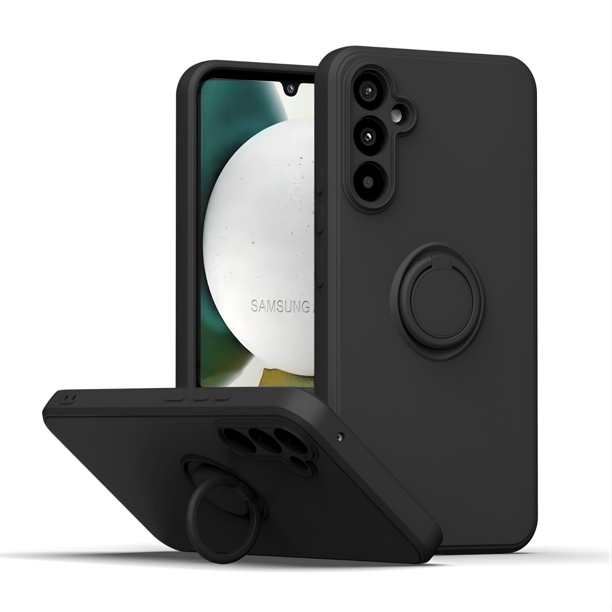 Калъф RING Silicone Xiaomi RedMi Note 15 Pro Plus 5G /черен/