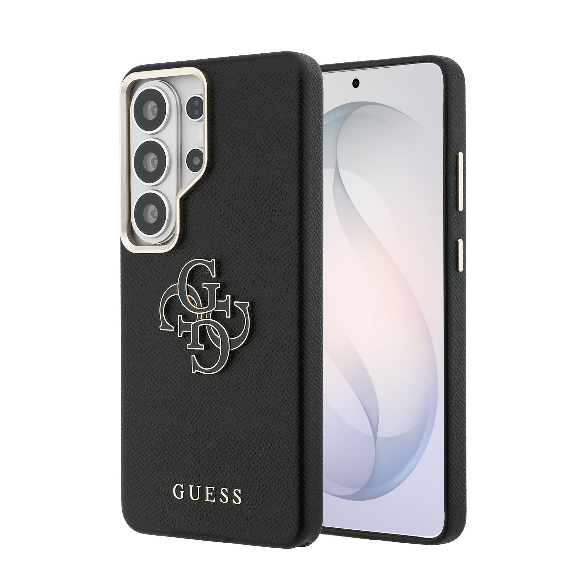 GUESS Калъф Samsung S26 Ultra, PU 4G Resin Metal Logo /черен/ - GUHCS26L5PS4RGGK