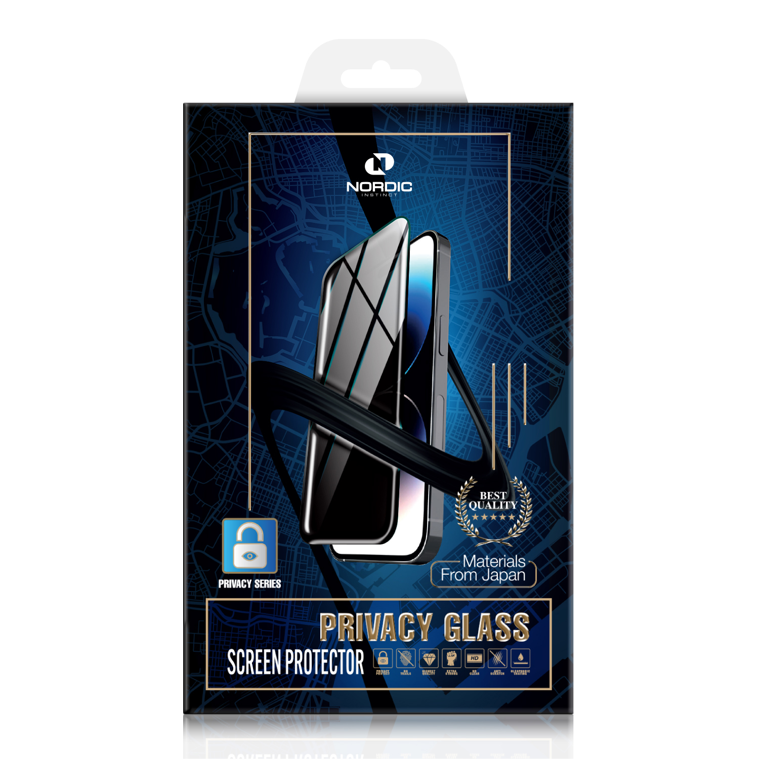 NORDIC iNstinct PRIVACY 360 Premium Glass Apple iPhone 17 Pro