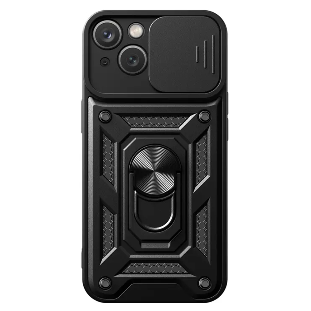 Калъф ARMOR CamSlide Удароустойчив Xiaomi Redmi Note 15 Pro 5G /черен/