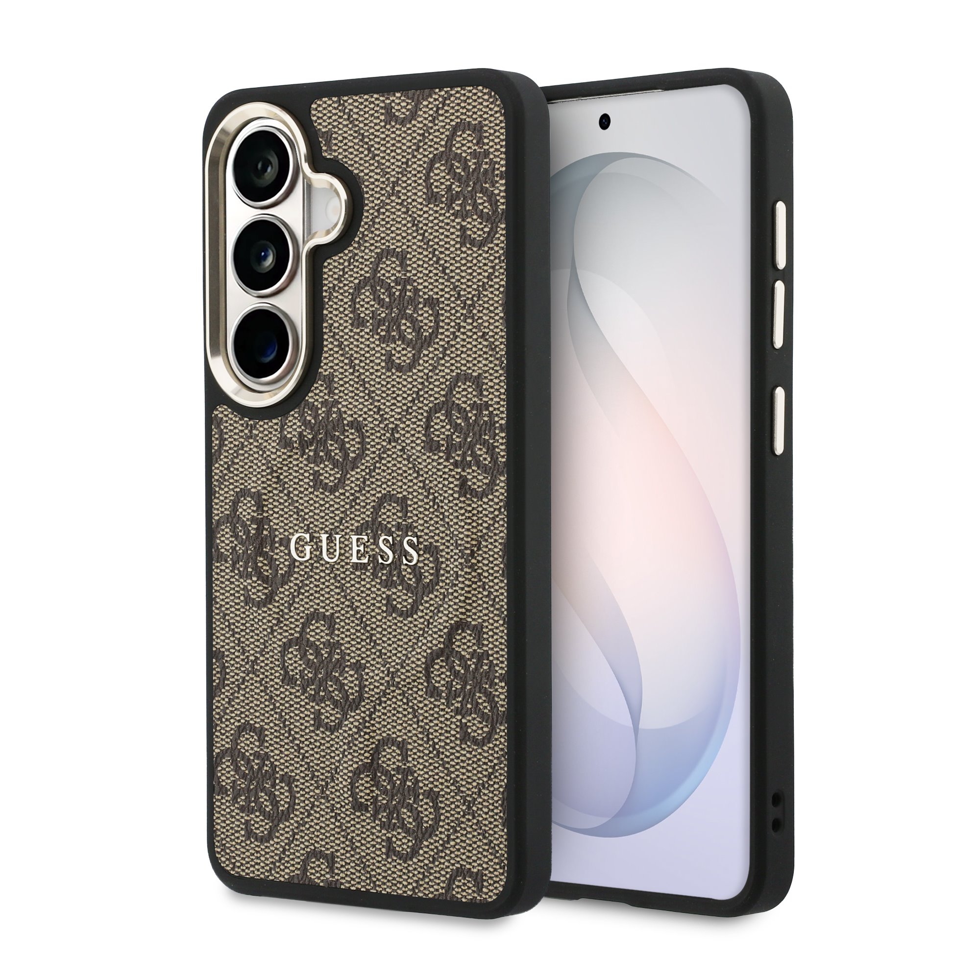 GUESS Калъф Samsung S26 Plus, PU Leather 4G Gold Frame MagSafe /кафяв/ - GUHMS26MP4MSEGCW