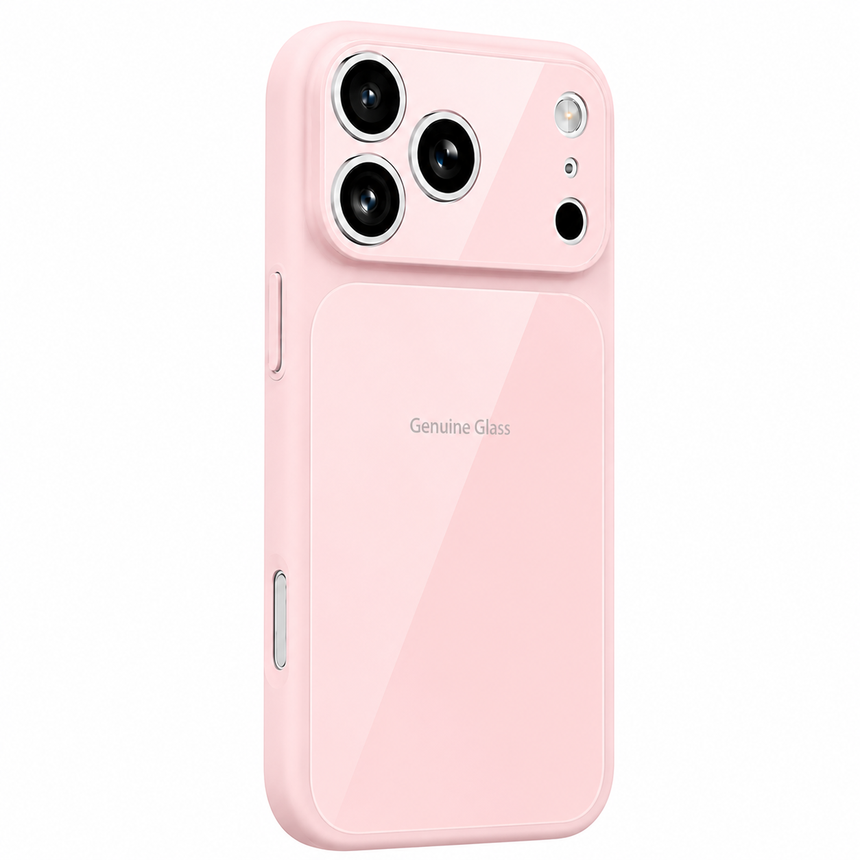 Калъф GENUINE-Glass Apple iPhone 13/14 /светлорозов/