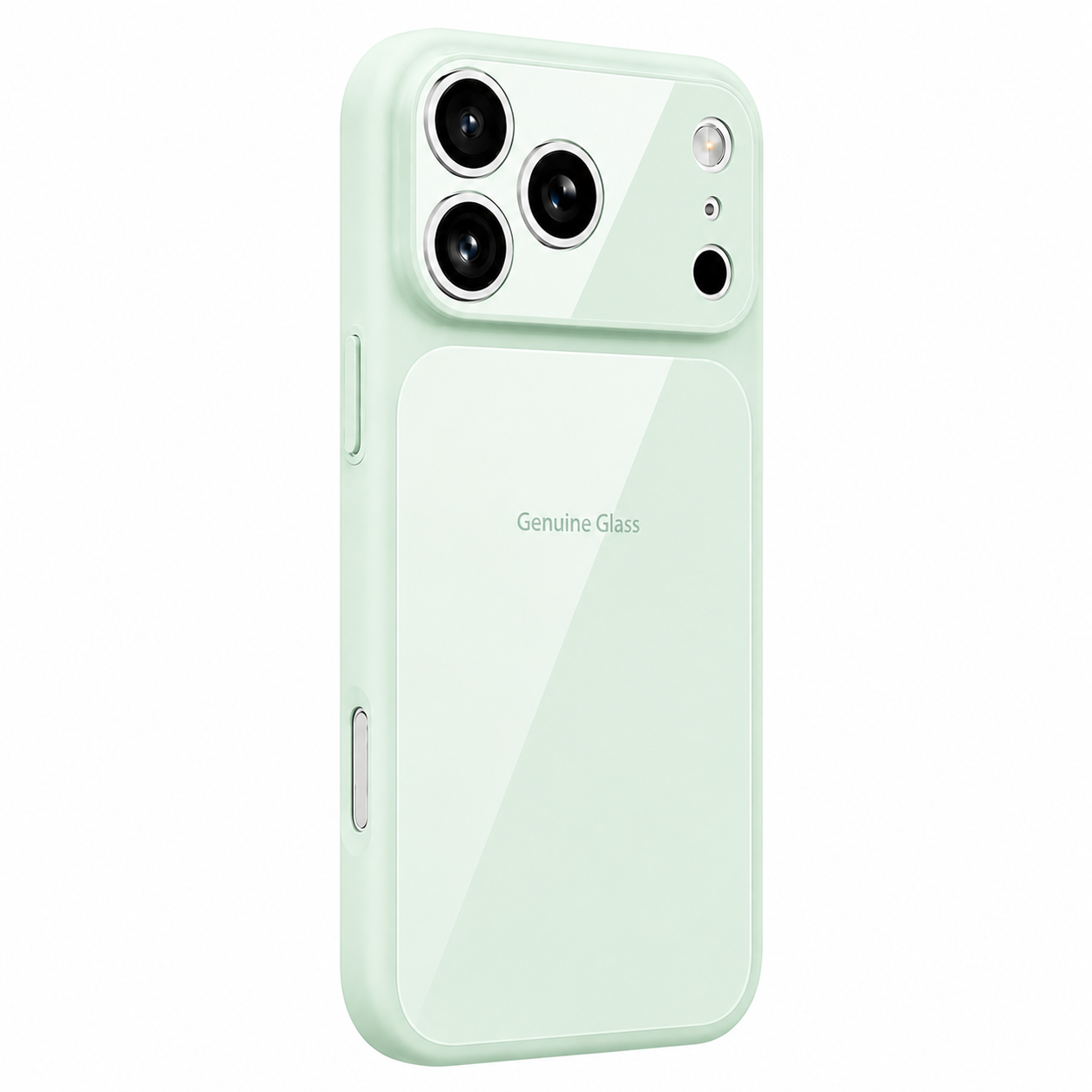 Калъф GENUINE-Glass Apple iPhone 13/14 /мента/