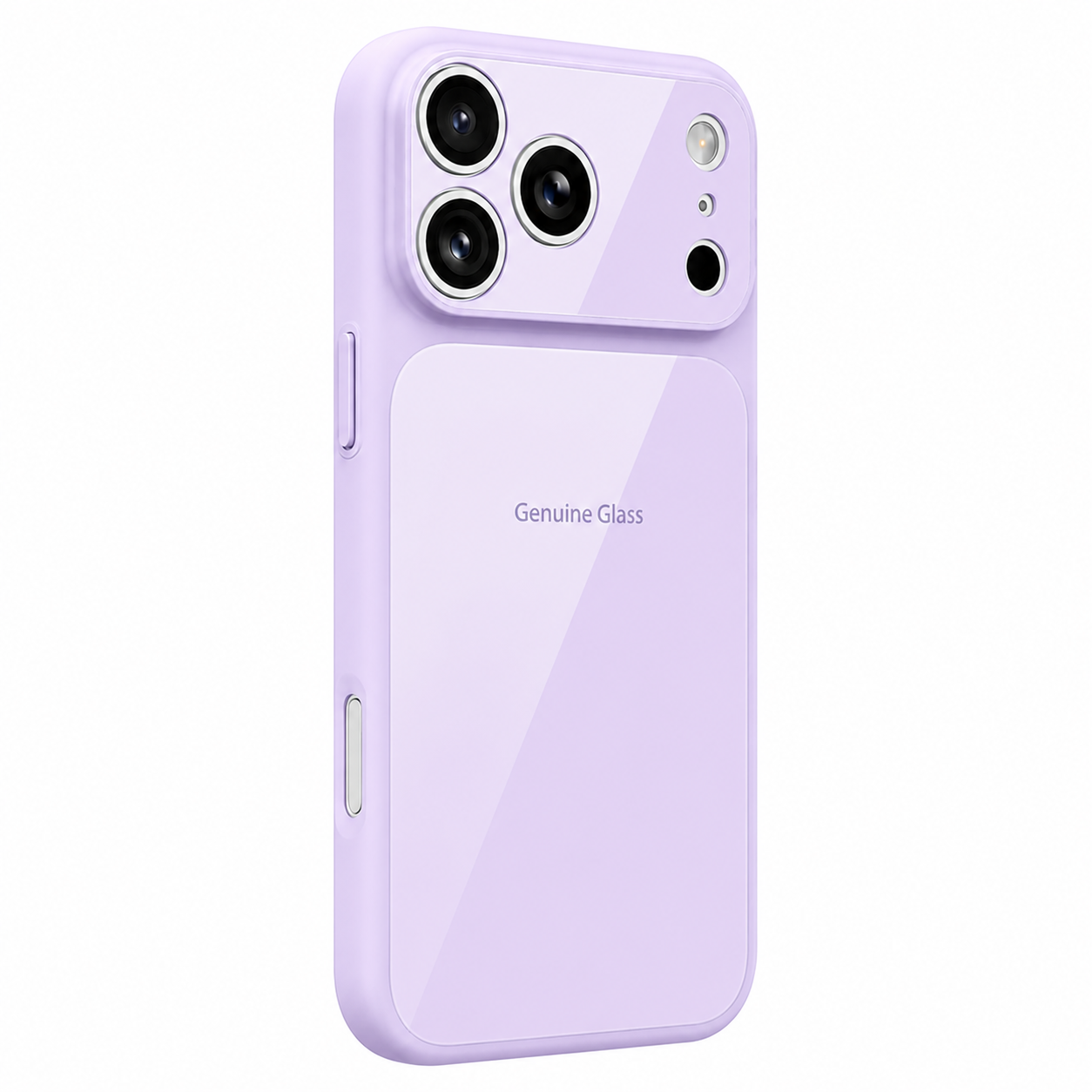 Калъф GENUINE-Glass Apple iPhone 13/14 /лилав/