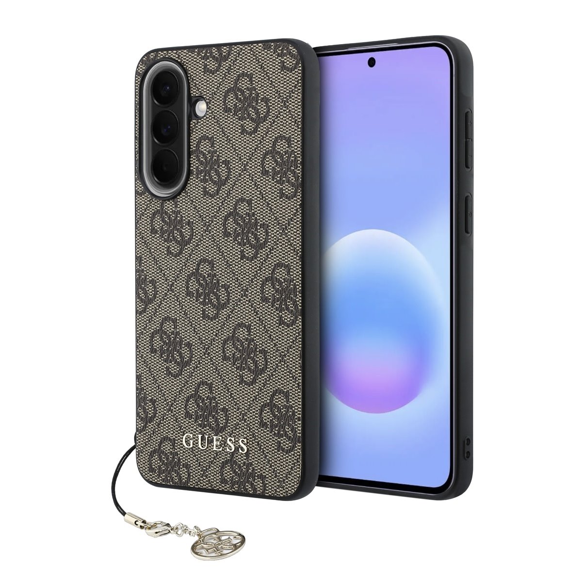 GUESS Калъф Samsung A57, 4G Charm /кафяв/ - GUHCSA57GF4GBR