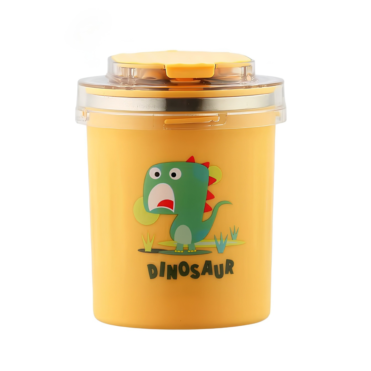 Кутия за храна Lunch cup, /жълт/ - #7103