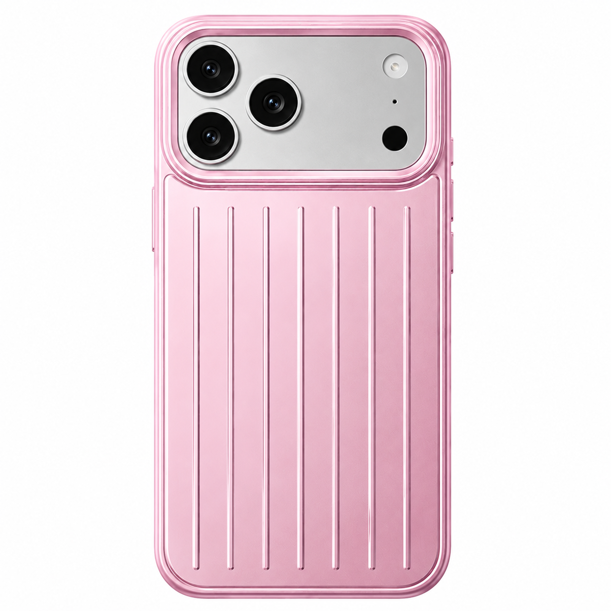 Калъф Suitcase Stripe Apple iPhone 16 Pro Max, MagSafe /розов/