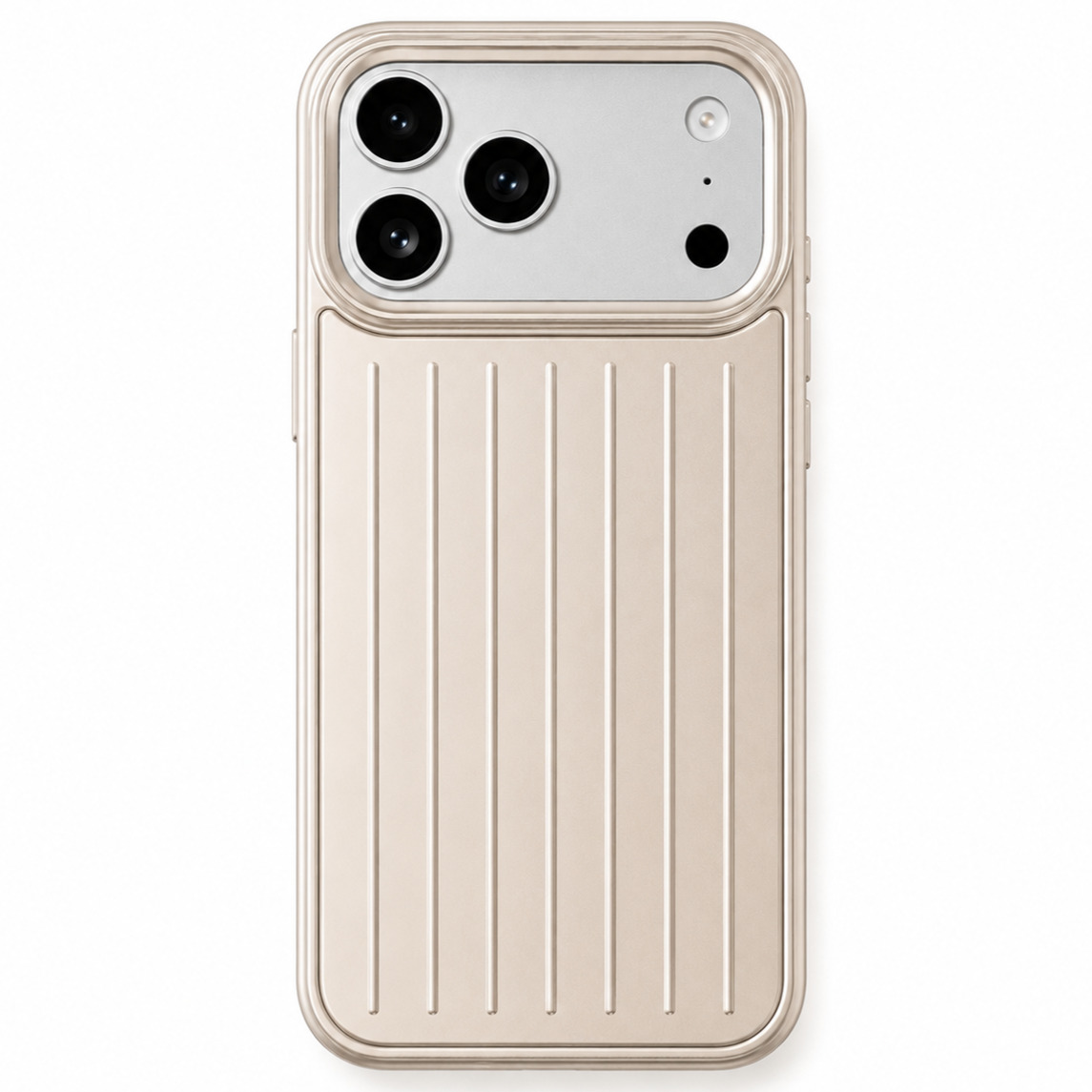 Калъф Suitcase Stripe Apple iPhone 16 Pro Max, MagSafe /златен/