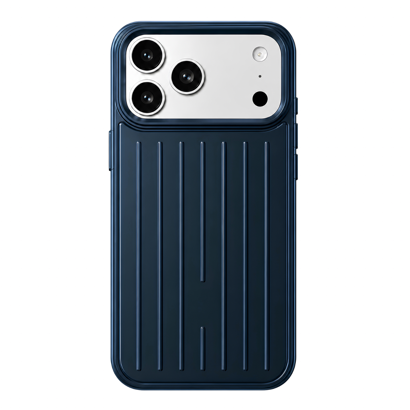 Калъф Suitcase Stripe Apple iPhone 17 /син/