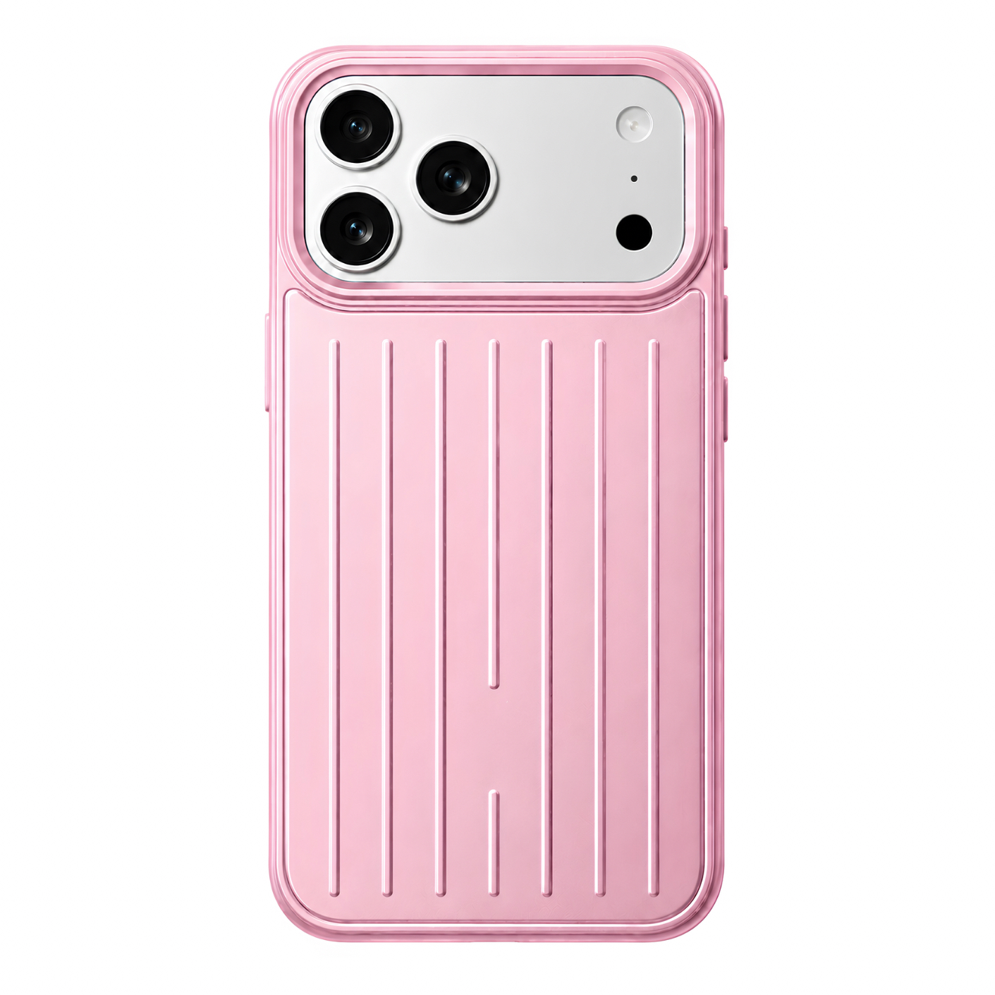 Калъф Suitcase Stripe Apple iPhone 17 /розов/