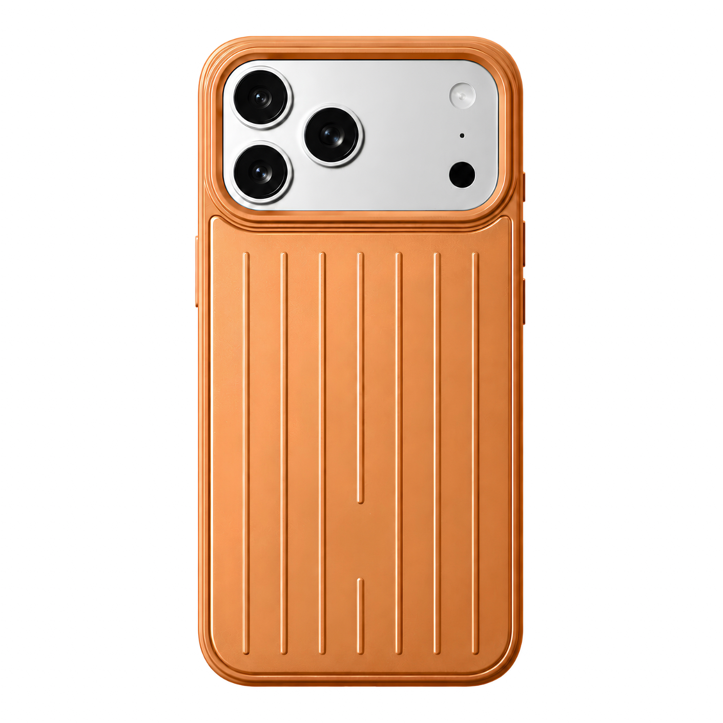 Калъф Suitcase Stripe Apple iPhone 17 /оранжев/