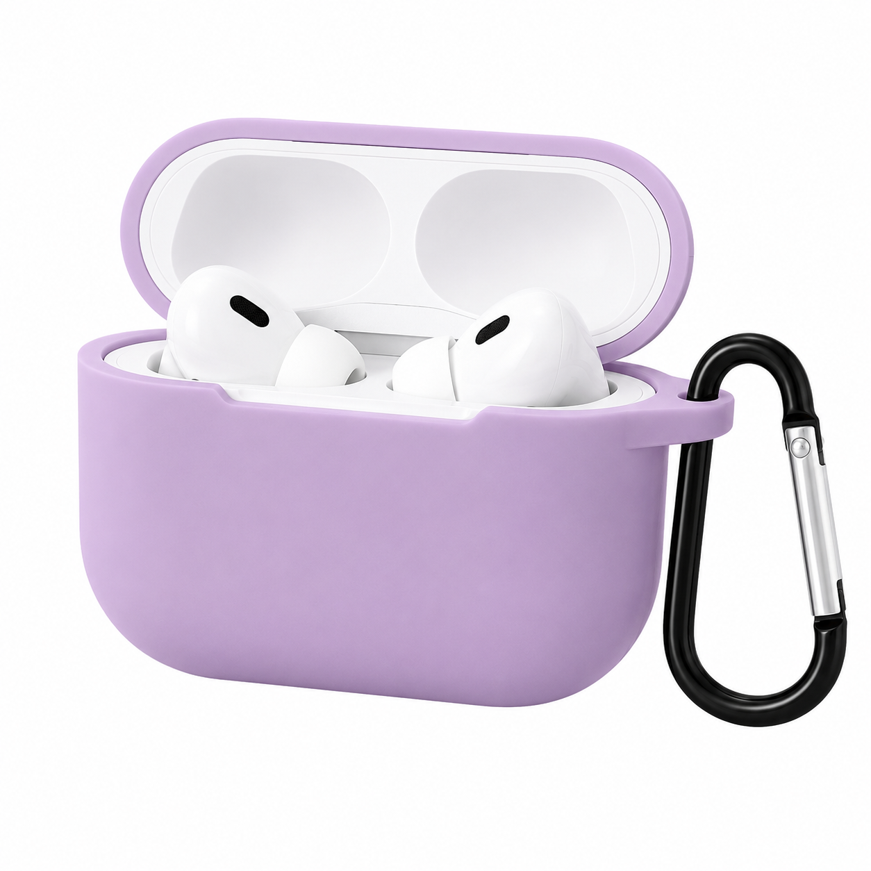 Силиконов калъф за AirPods Pro 3 /орхидея/