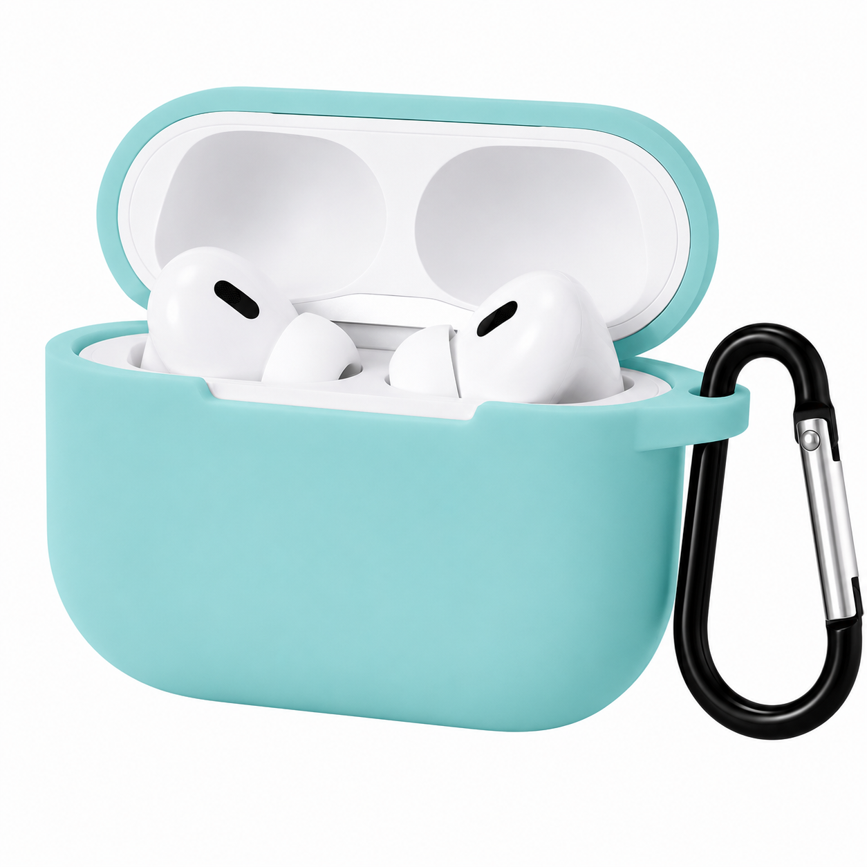 Силиконов калъф за AirPods Pro 3 /светлосин/