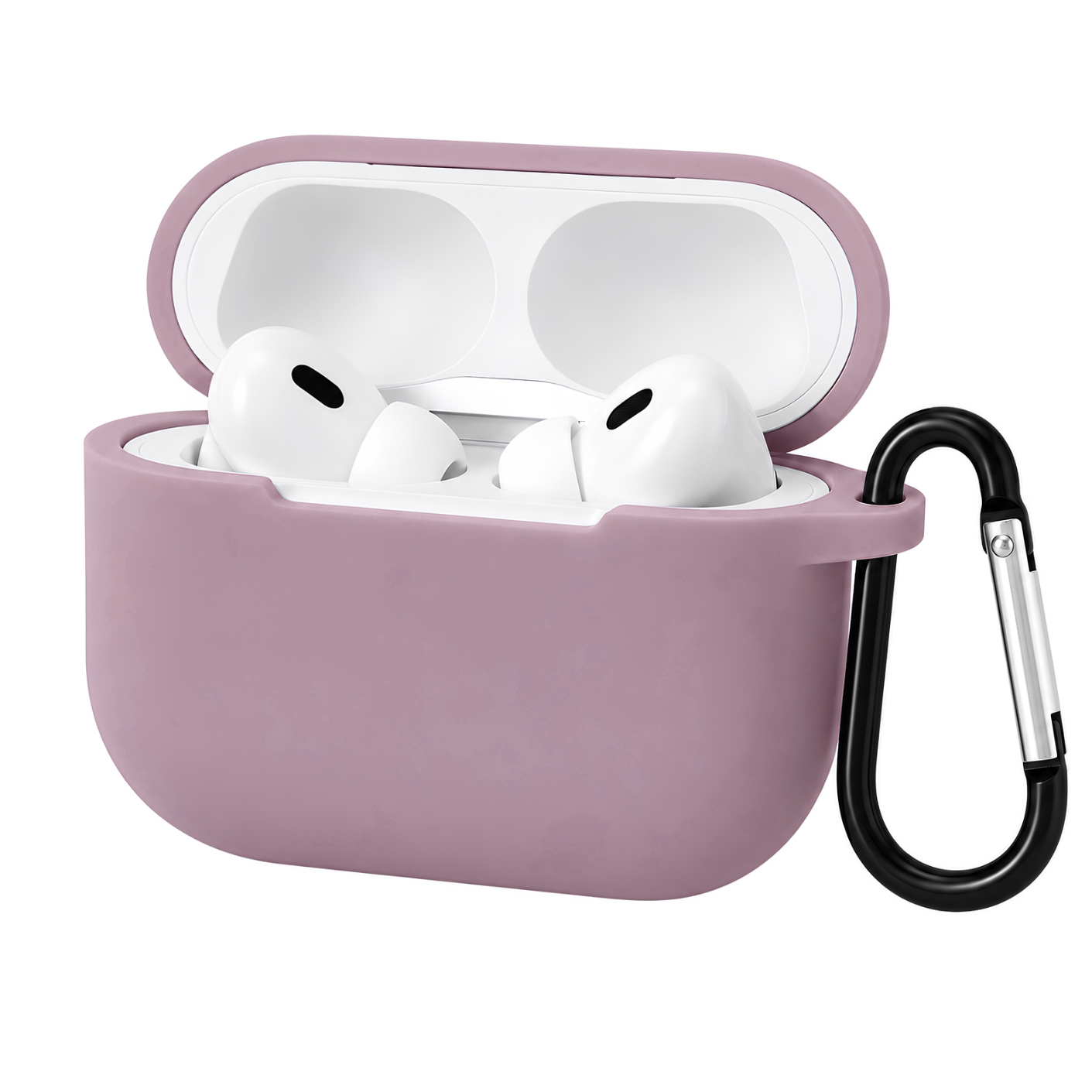 Силиконов калъф за AirPods Pro 3 /пудра/