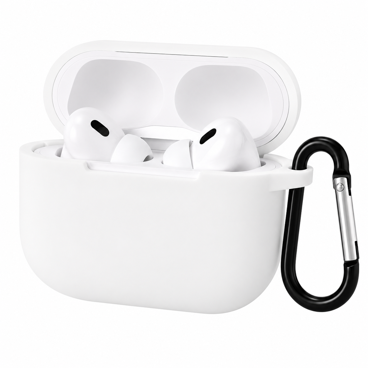 Силиконов калъф за AirPods Pro 3 /бял/