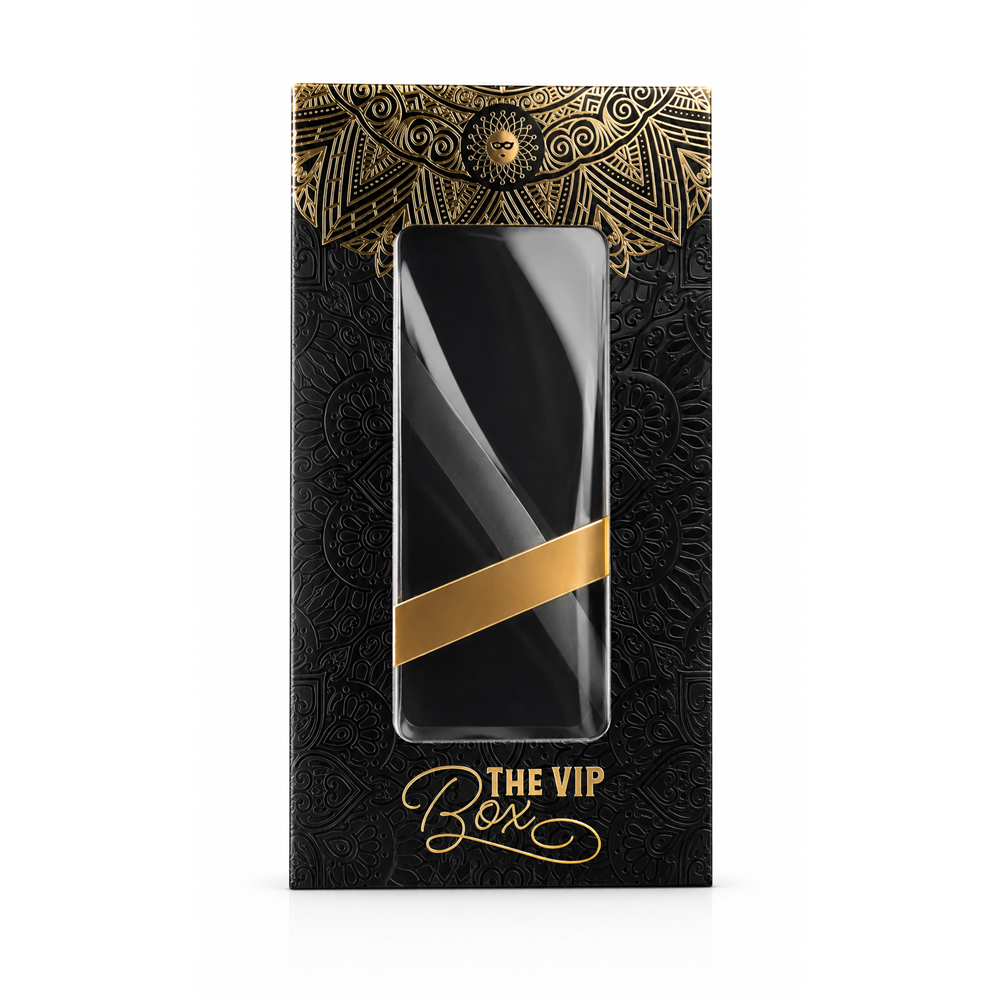 Опаковка The VIP box с издърпване /черно+златно/