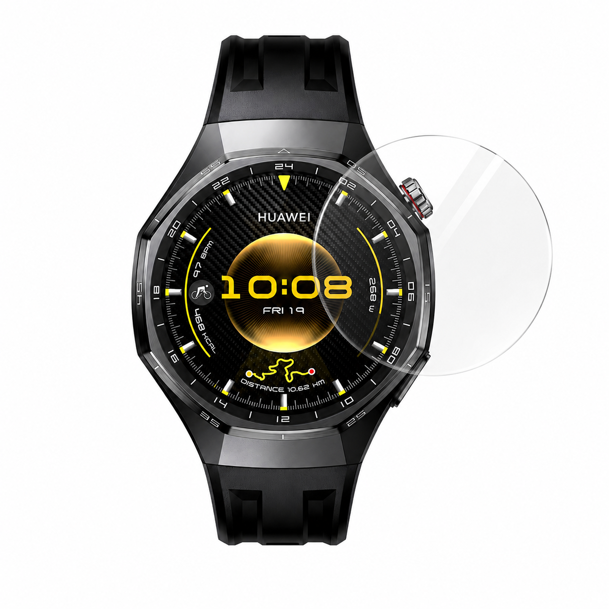 Tempered Pet Glass Huawei GT6 Pro, 46mm /прозрачен/