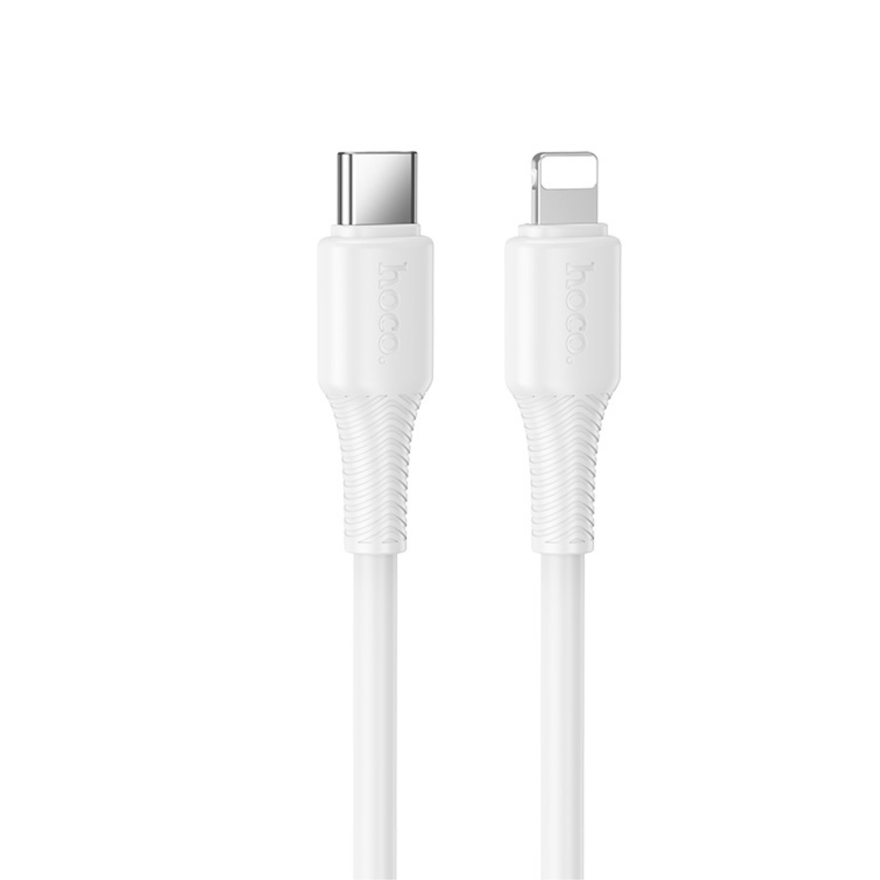 HOCO Кабел Type-C - Lightning, 1м, 27W,  Beneficio /бял/ - X120