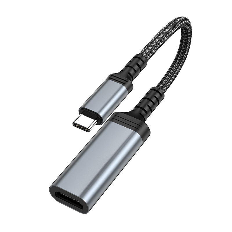HOCO Преходник/адаптер Type-C - HDMI 4K, 30Hz, 0,2m. /черен/ - UA43A