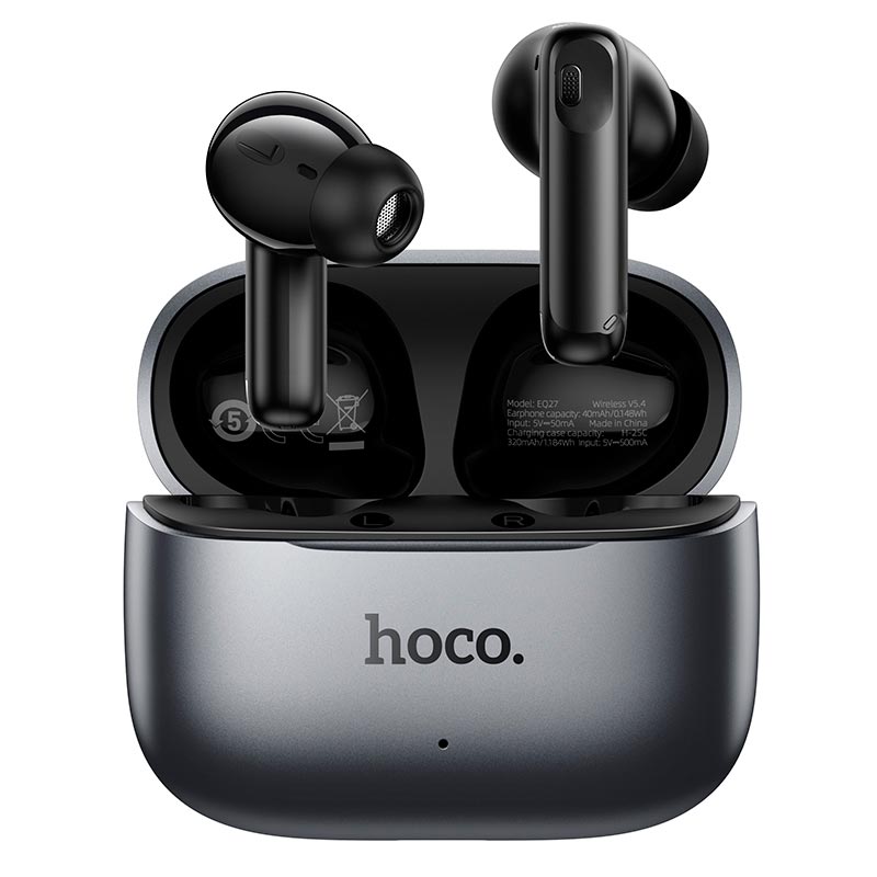 HOCO HF TWS Bluetooth, Ai translation, Fun ANC+ENC /сив/ - EQ27