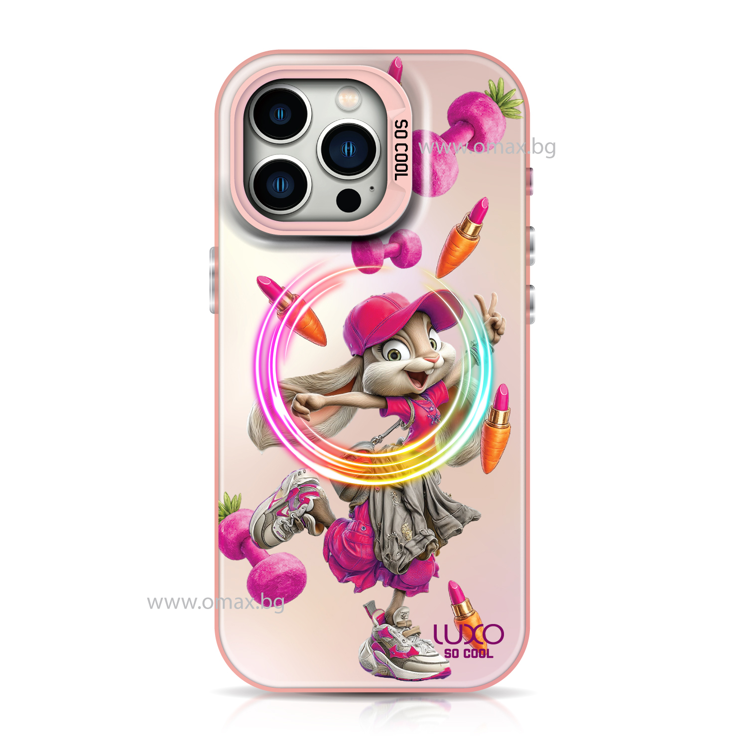 Калъф LUXO So CooL ArcadiA MagSafe Apple iPhone 13/14 /Заек/