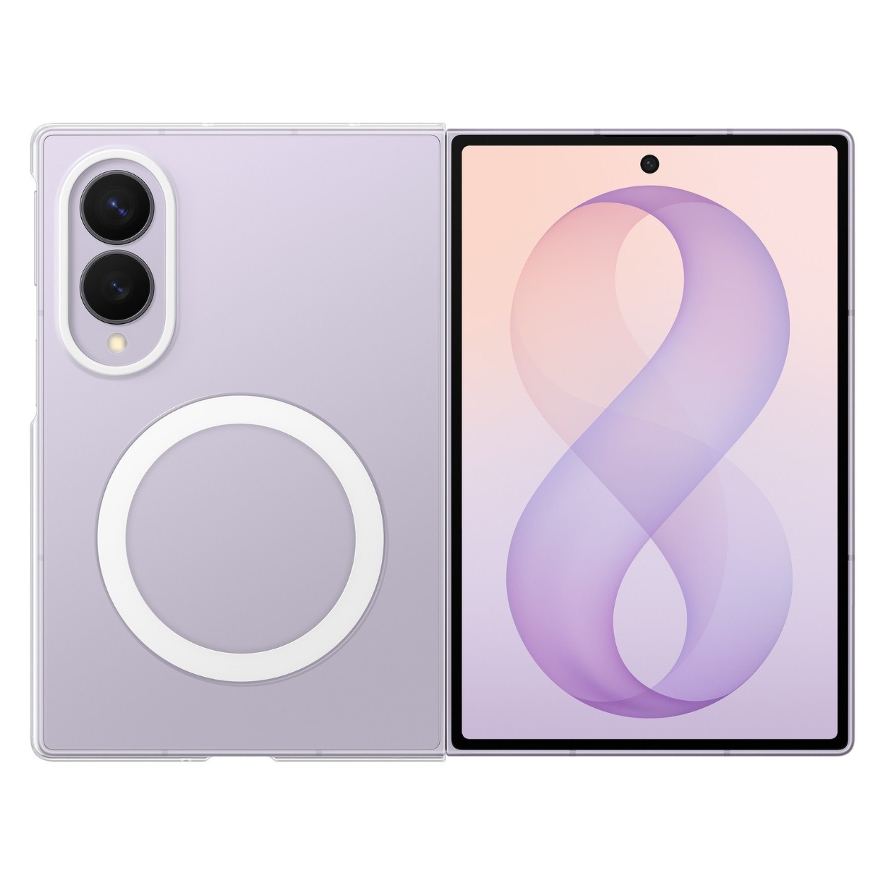 SAMSUNG Калъф Samsung Z Fold 8, Clear Magnet Cover /прозрачен/ - EF-CF971CTE
