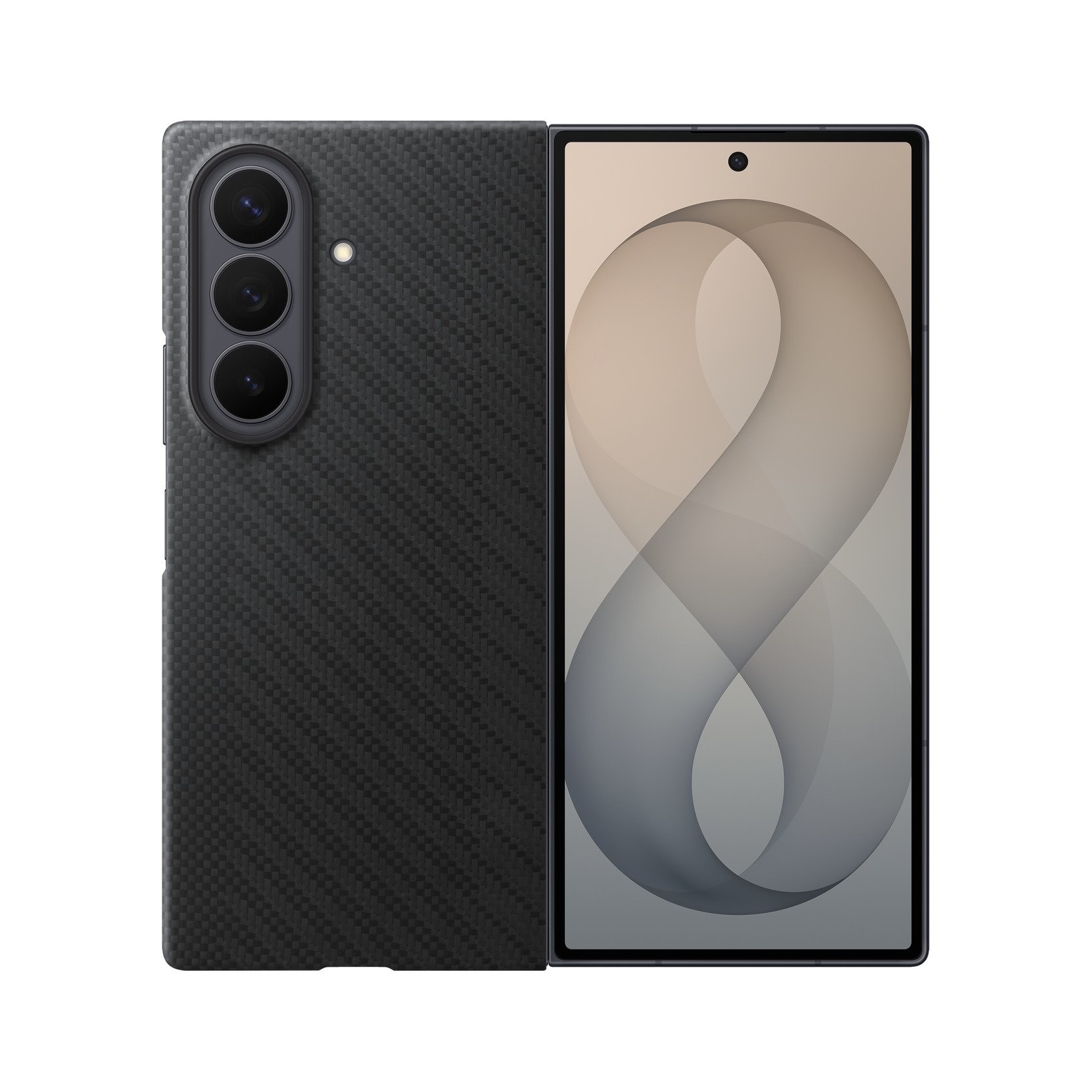 SAMSUNG Калъф Samsung Z Fold 8 Ultra, Carbon Magnet Cover /черен/ - EF-KF976SBE