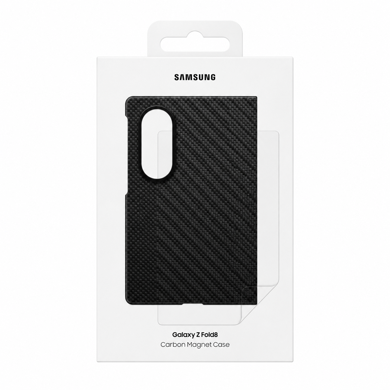 Калъф SAMSUNG Z Fold 8, Carbon Magnet Cover, EF-KF971SBE /черен/