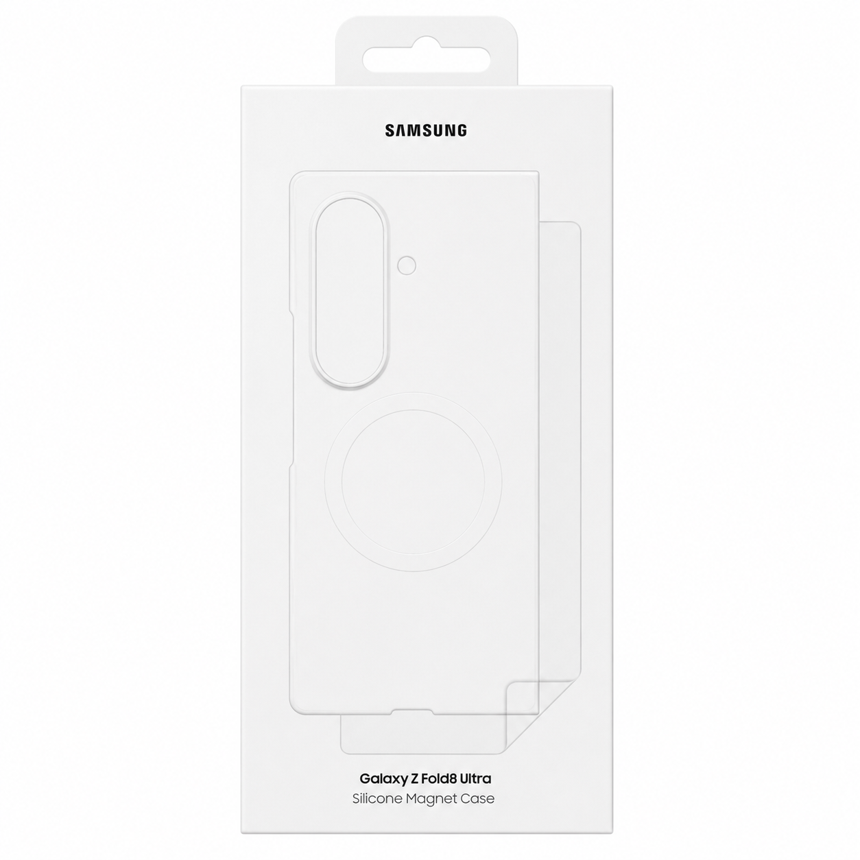 Калъф SAMSUNG Z Fold 8 Ultra, Silicone Magnet Cover, EF-EF976CWE /бял/