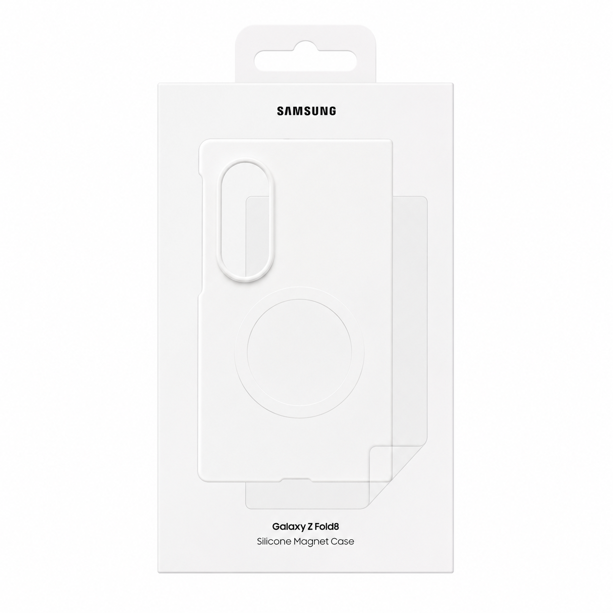 Калъф SAMSUNG Z Fold 8, Silicone Magnet Cover, EF-EF971CWE /бял/