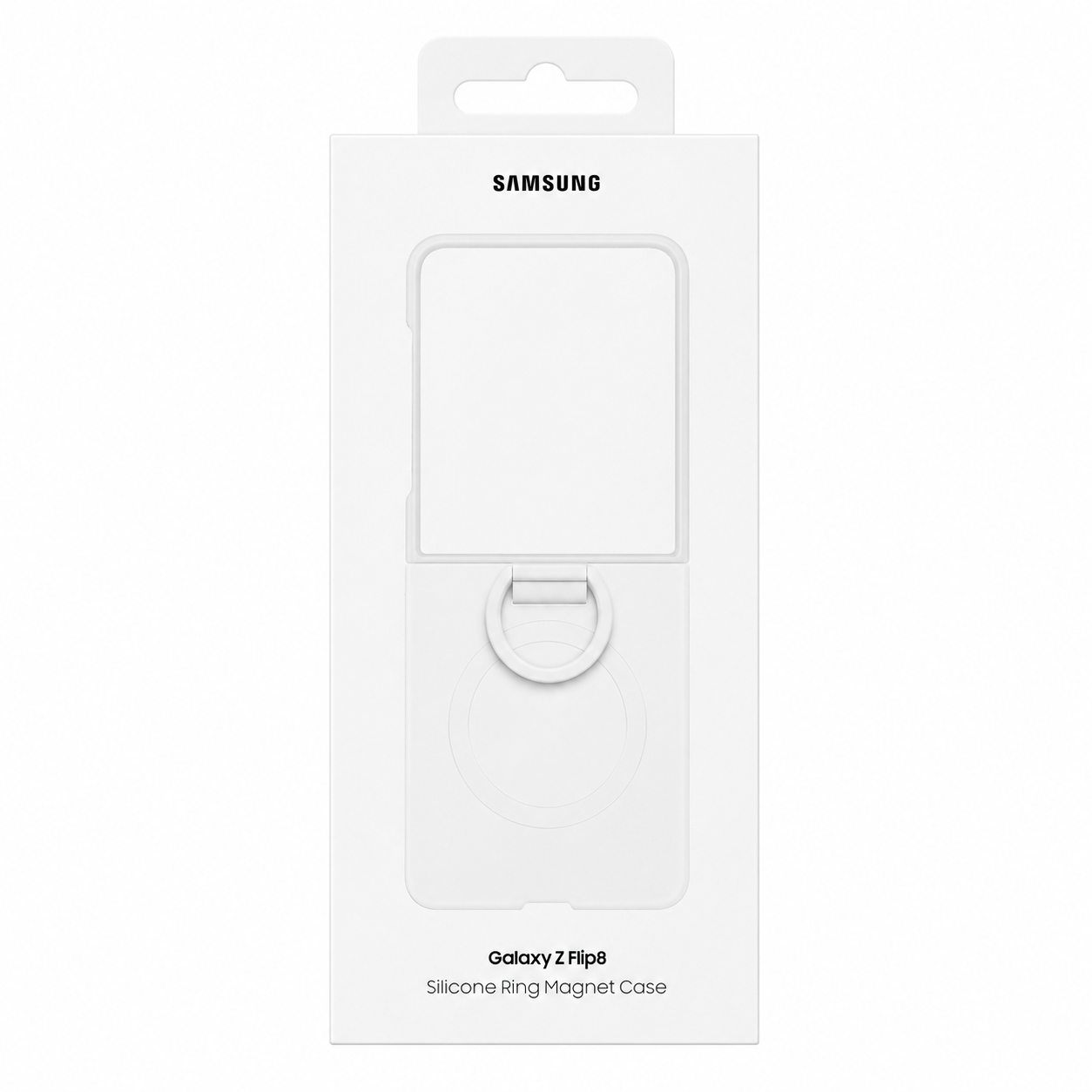 Калъф SAMSUNG Z Flip 8, Silicone Magnet Cover, EF-EF776CWE /бял/