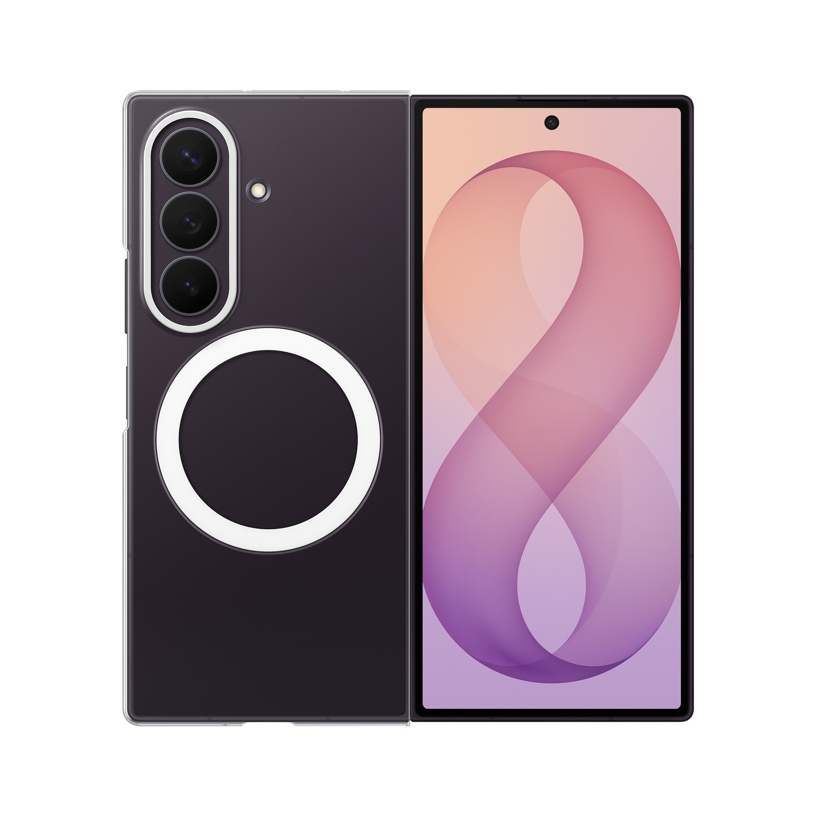 SAMSUNG Калъф Samsung Z Fold 8 Ultra, Clear Magnet Cover  /прозрачен/ - EF-CF976CTE