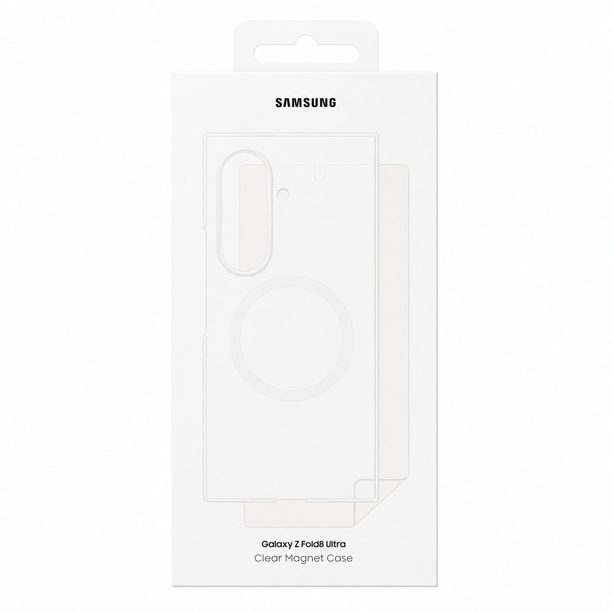 Калъф SAMSUNG Z Fold 8 Ultra, Clear Magnet Cover, EF-CF976CTE /прозрачен/