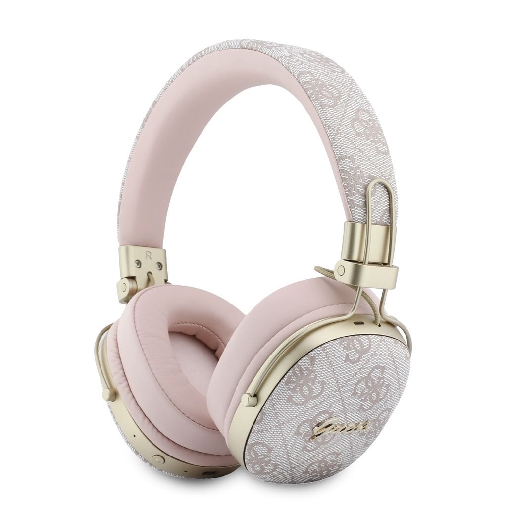 GUESS Bluetooth HF PU 4G Metal Script Logo ENC /розов/ - GUBHP72P4SMDP