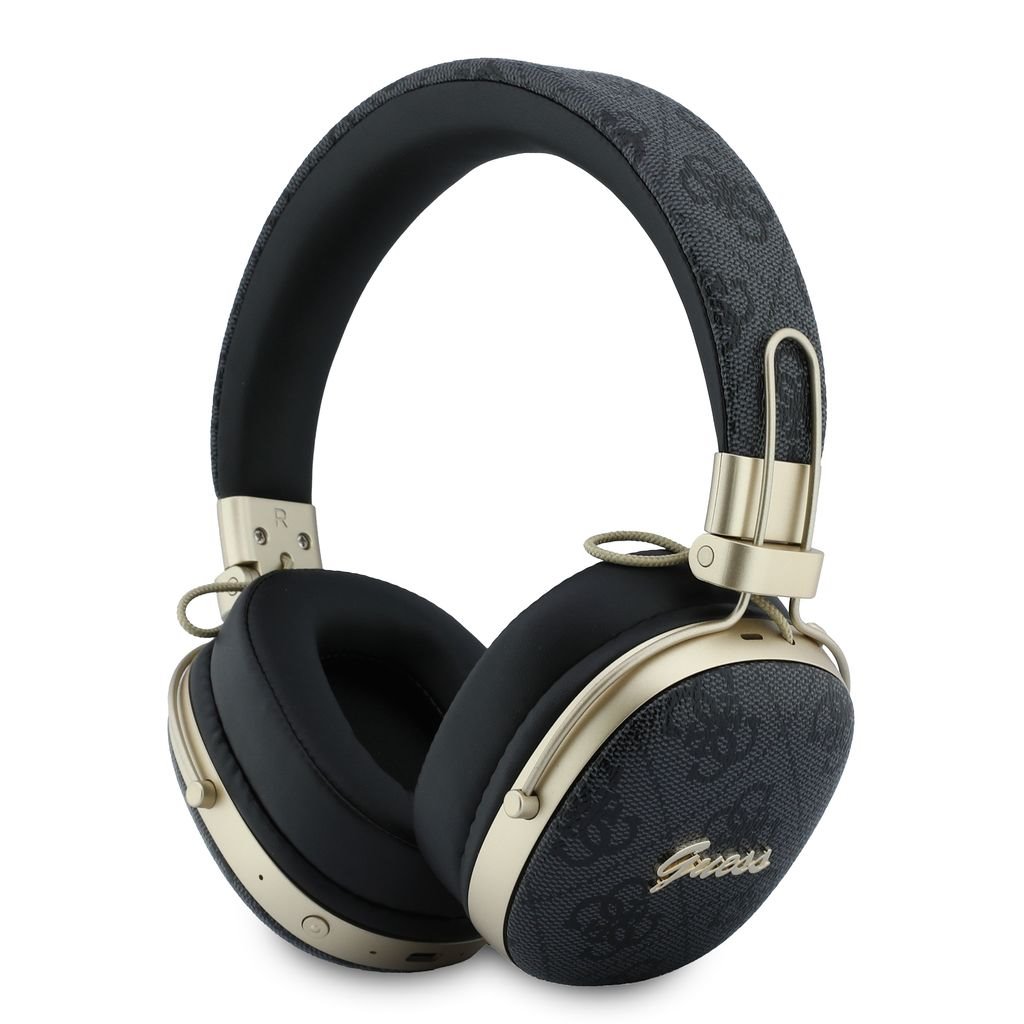 GUESS Bluetooth HF PU 4G Metal Script Logo ENC /черен/ - GUBHP72P4SMDK