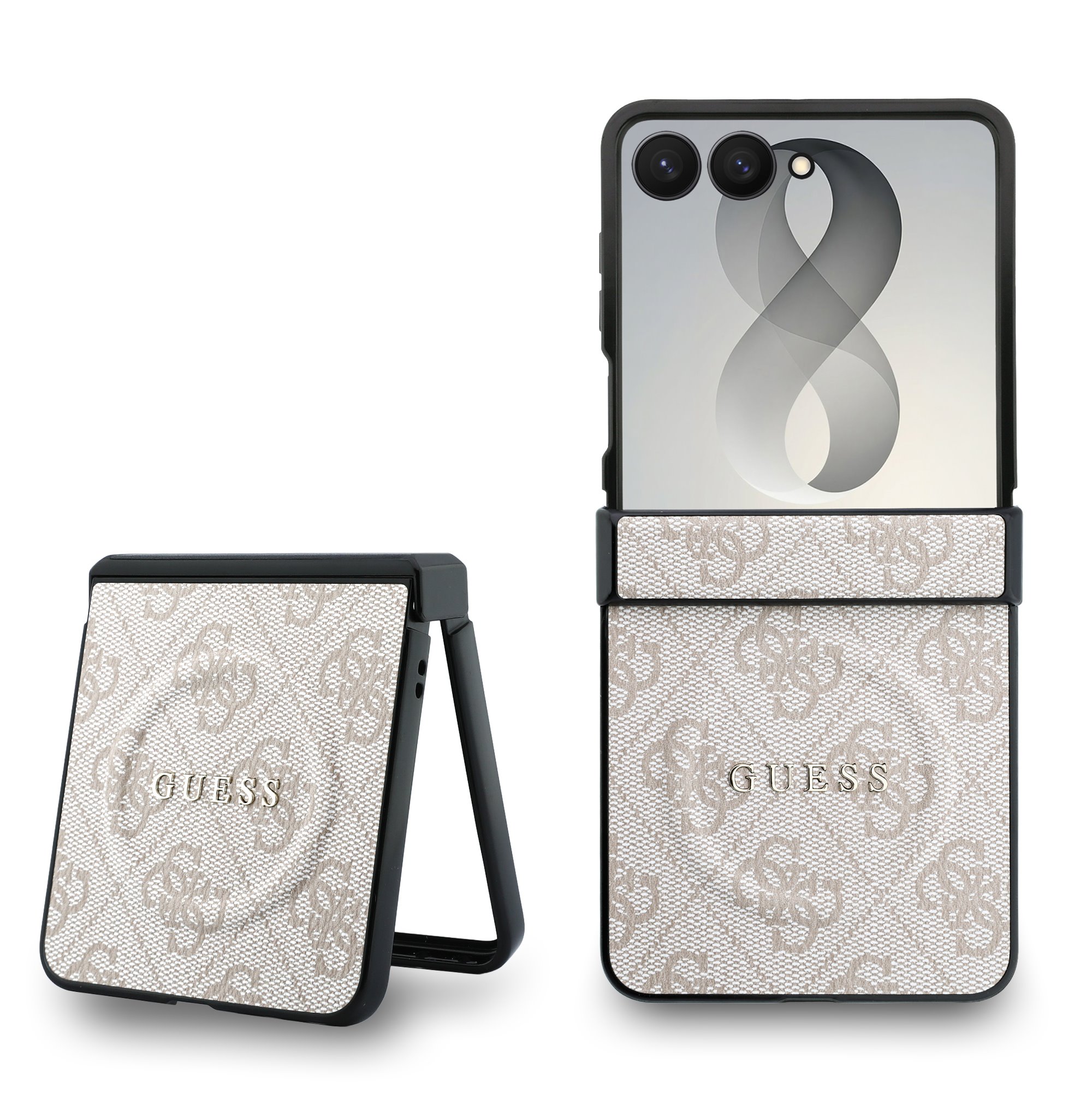 GUESS Калъф Samsung Z Flip 8, PU Leather 4G Magnetic, розов - GUHMZF8P4MSEGCP