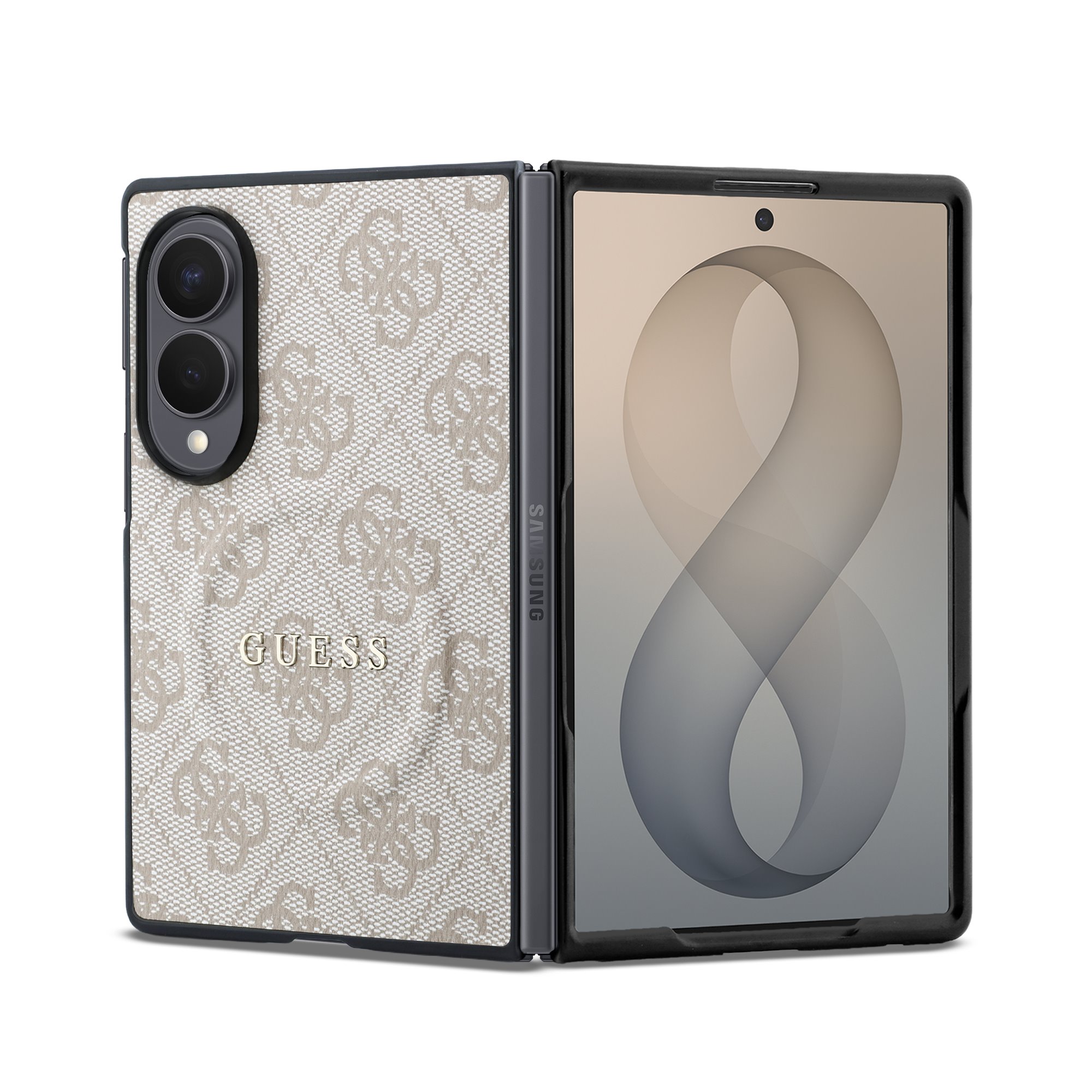 GUESS Калъф Samsung Z Fold 8, PU Leather 4G Magnetic, розов - GUHMZFW8P4MSEGCP