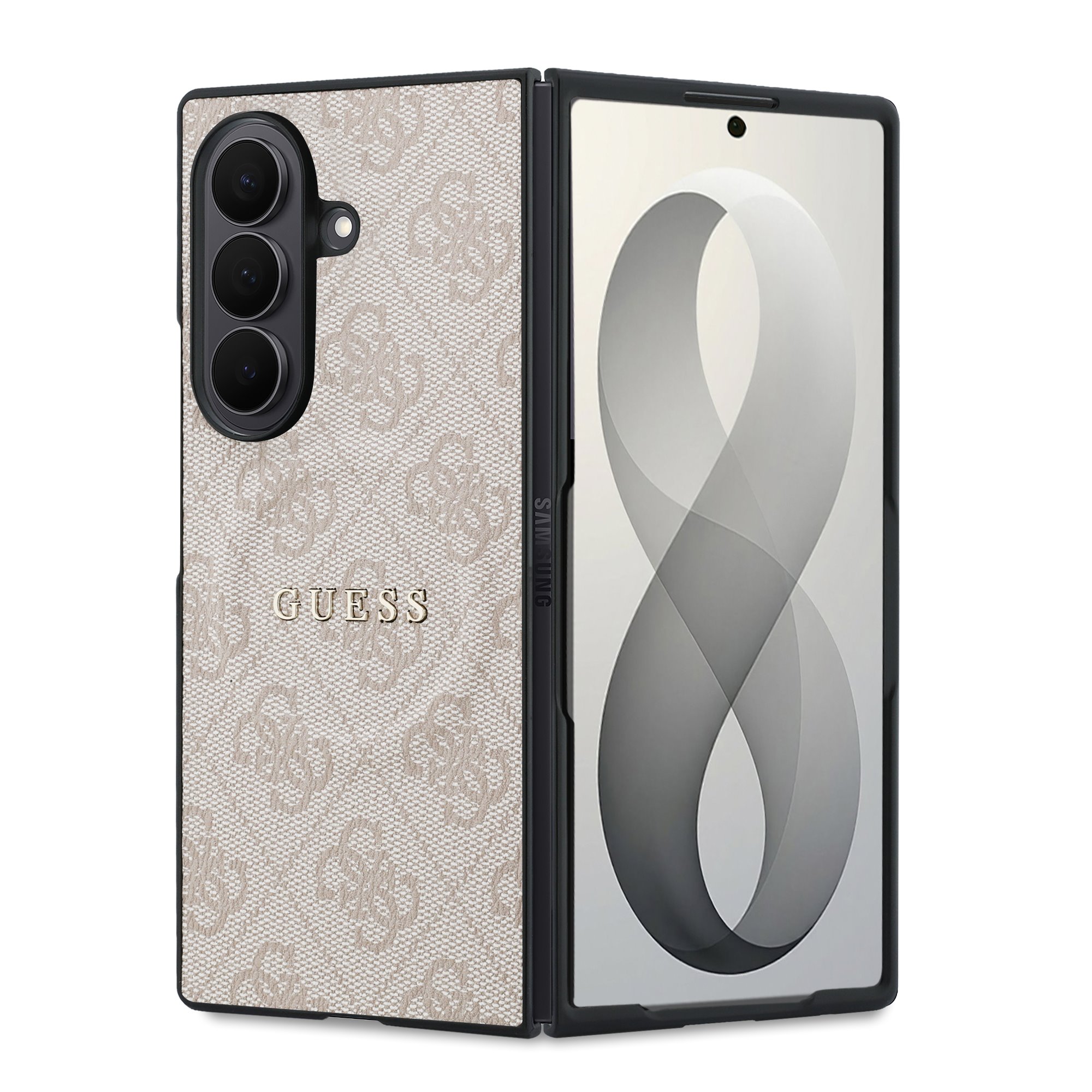GUESS Калъф Samsung Z Fold 8 Ultra, PU Leather 4G Magnetic, розов - GUHMZFD8P4MSEGCP